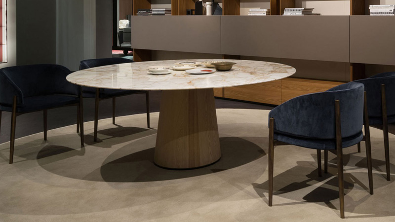 勒布伦 现代简约轻奢客厅餐桌(Brun Table)