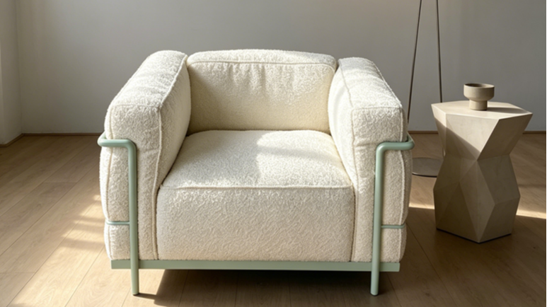 LC3休闲椅是什么？——揭秘这把“金属篮里的软垫”，为何能统治你的客厅C位？