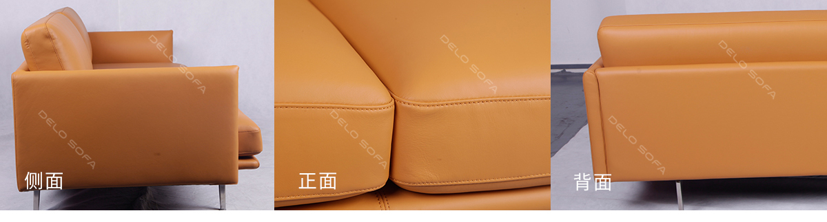 乔托 现代简约高弹休闲真皮沙发（Giotto Sofa）