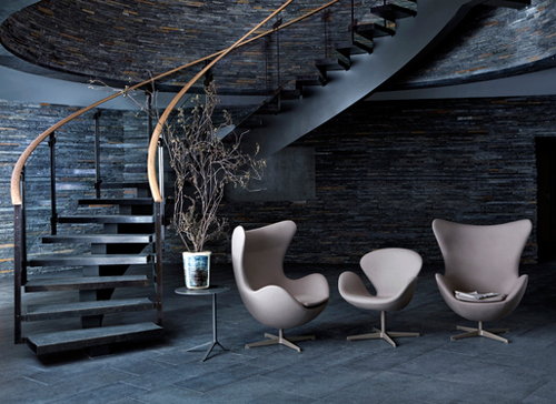 蛋椅和天鹅椅 egg chair & swan chair