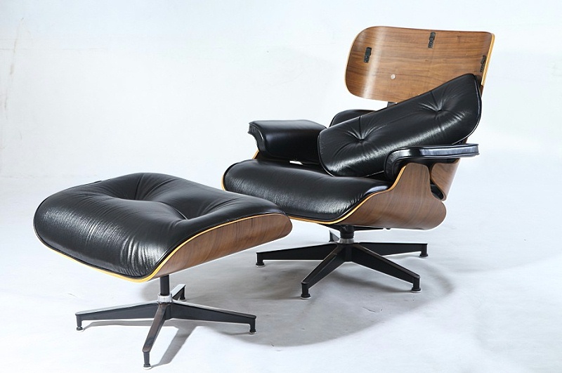 伊姆斯躺椅eames lounge chair