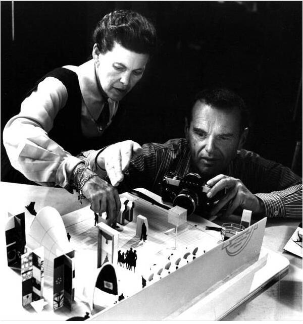 伊姆斯躺椅设计师Charles & ray eames
