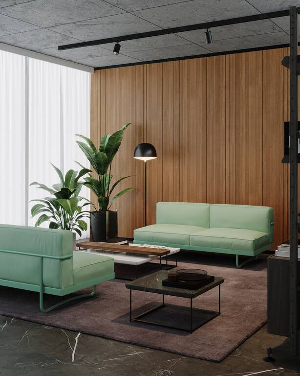 柯布西耶沙发 lc5 sofa