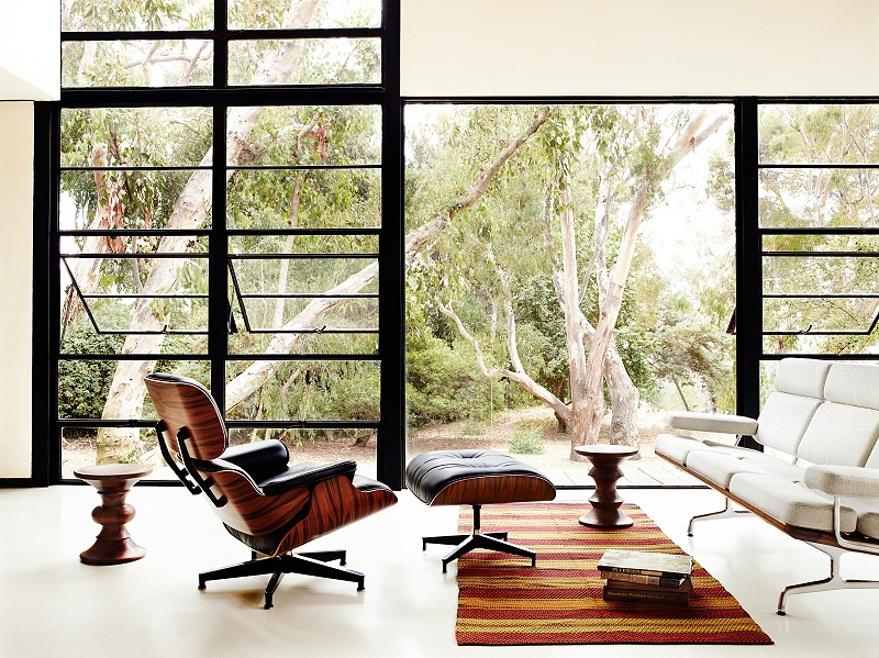 伊姆斯躺椅 eames lounge chair