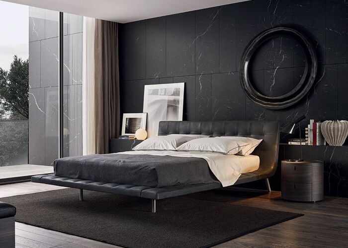 包豪斯真皮床onda bed