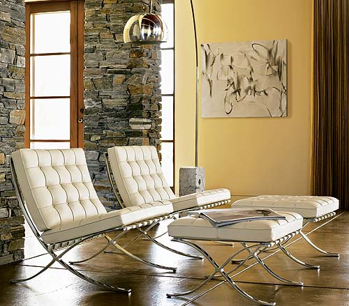 巴塞罗那椅Barcelona chair