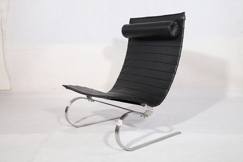 pk22 chair 意大利全真皮休闲椅工厂