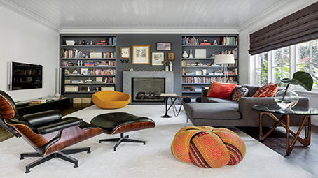 15 种在家里布置 Eames 躺椅的方法
