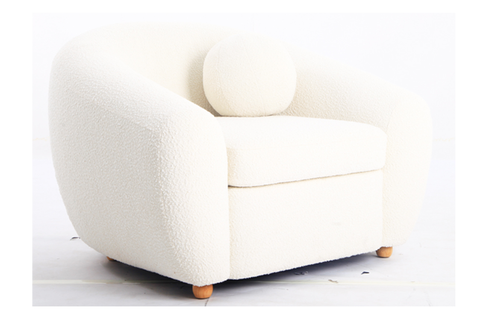 萨尔托 现代简约轻奢创意单人布艺沙发（Sarto Sofa）