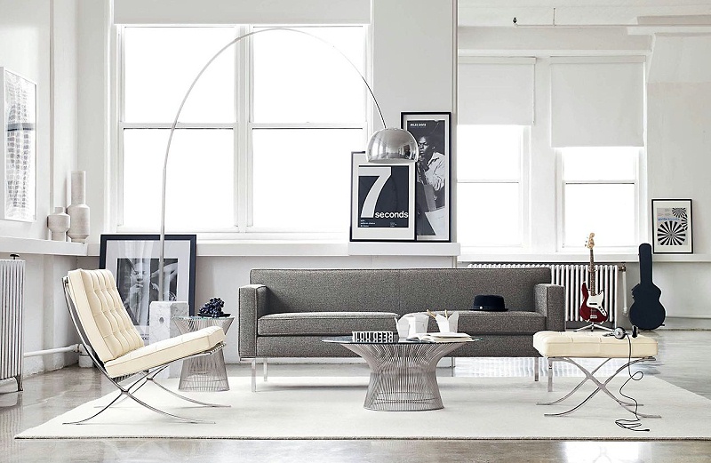 巴塞罗那椅 进口家具替代