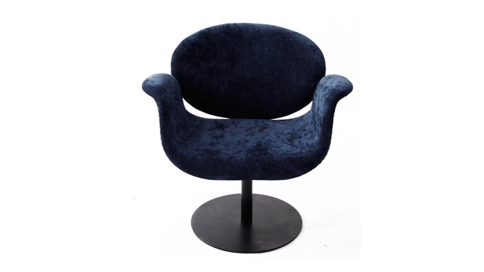皮科 现代简约轻奢单人布艺休闲椅(Picot Chair)