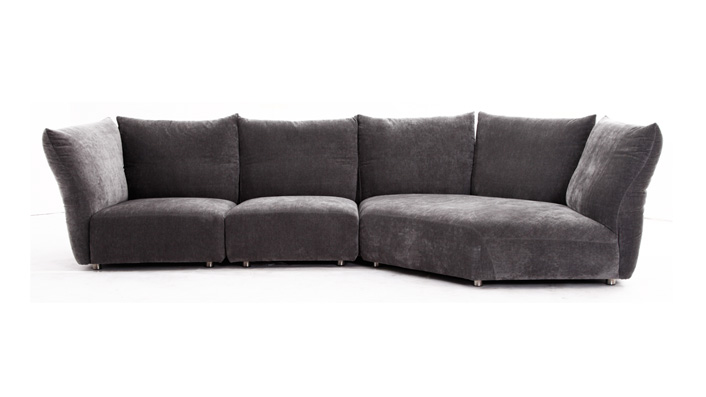 汉斯 现代简约轻奢客厅组合布艺沙发（Hans Sofa）