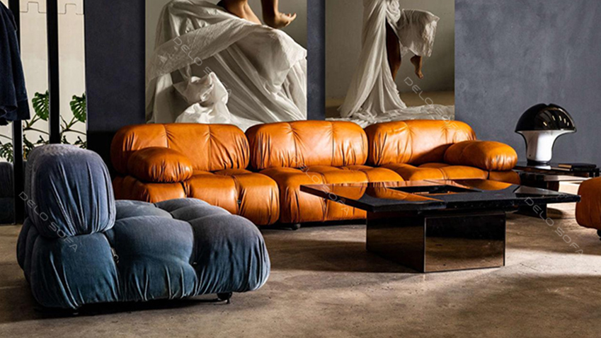 现代简约小户型布艺沙发利比模块组合沙发（Lippi Sofa）