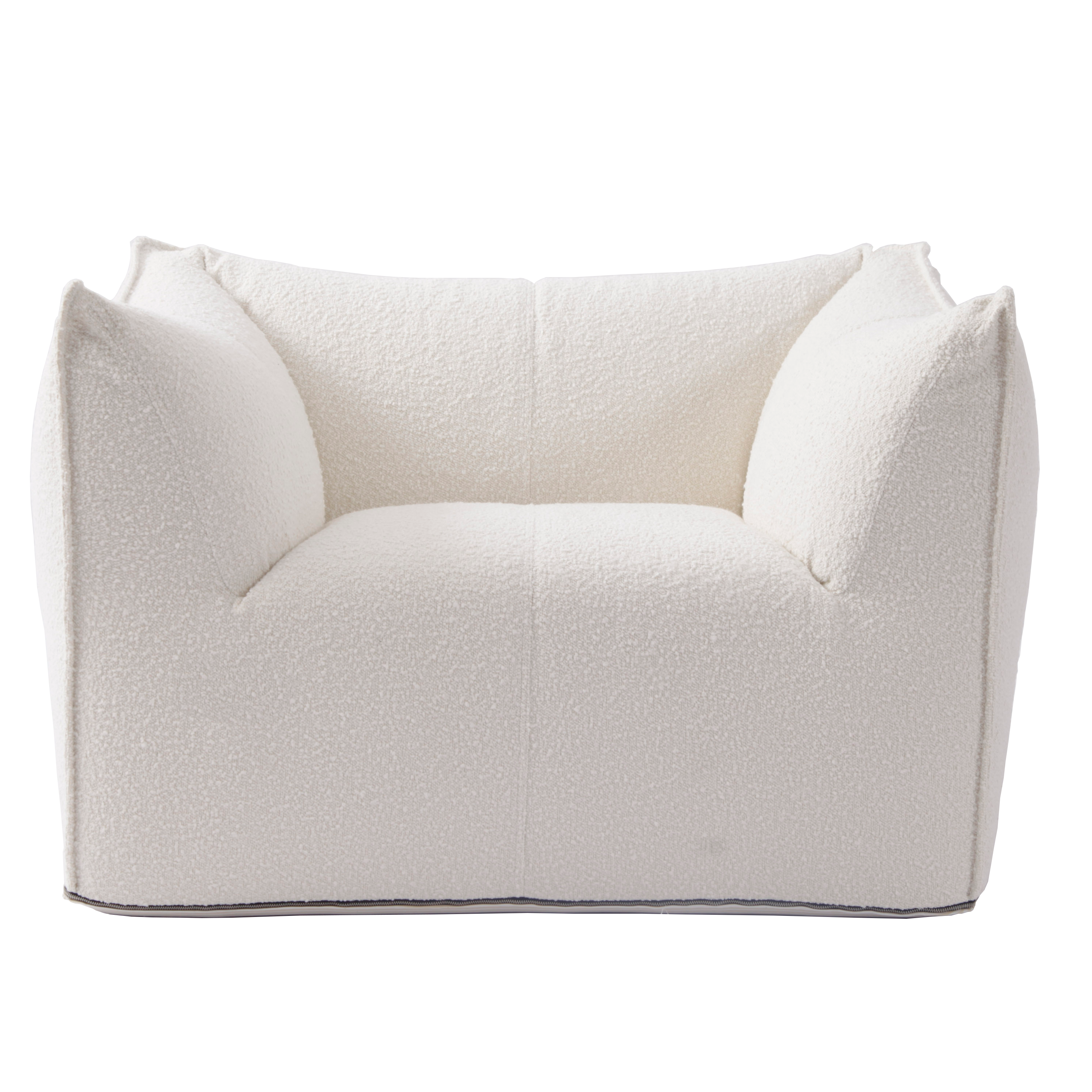 现代简约小户型布艺沙发勒班博勒扶手椅沙发（Le Bambole chair ）